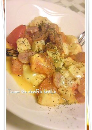 凍り豆腐の洋風トマト煮-レシピのメイン写真