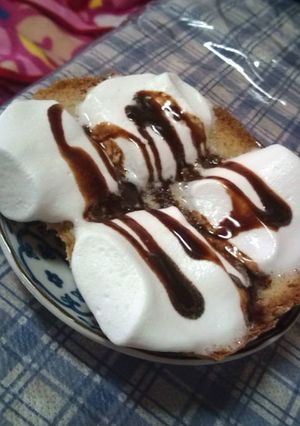レンジに入れたらマシュマロどーん！-レシピのメイン写真