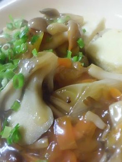 揚げ焼き高野豆腐・きのこ餡♪-レシピのメイン写真