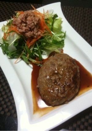 肉汁じゅわゎ～♡ハンバーグ♪-レシピのメイン写真