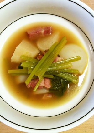 かぶとベーコンのほっこりスープ★-レシピのメイン写真