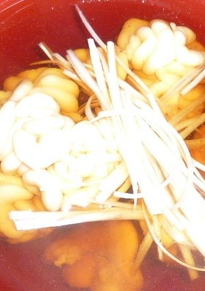 簡単 激ウマ " 白子の醤油汁 "-レシピのメイン写真