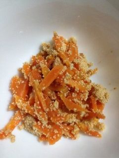 人参の明太子炒め♪-レシピのメイン写真