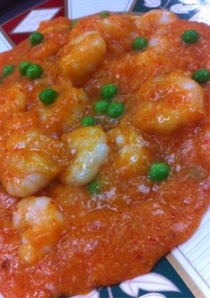 エビチリ(簡単お店の味)-レシピのメイン写真