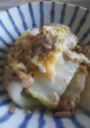 白菜とシーチキンの中華煮込み-レシピのメイン写真