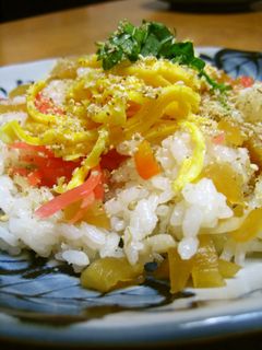 我が家のちらし寿司。(五目バラ寿司?)-レシピのメイン写真