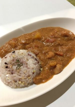 私のインドカレー-レシピのメイン写真