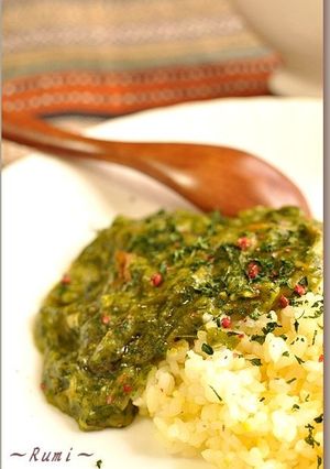 ほうれん草カレー-レシピのメイン写真