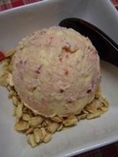 冷凍苺&バニラアイスでアレンジアイス-レシピのメイン写真