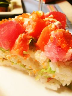 *記念日に*ケーキ寿司*散らし寿司*-レシピのメイン写真