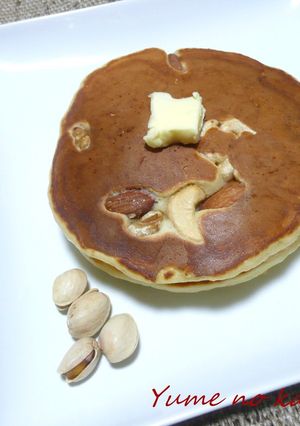 ナッティパンケーキ-レシピのメイン写真