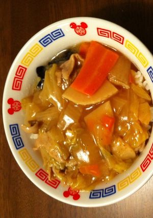 飛騨の人の残った材料でもOK！中華丼？-レシピのメイン写真