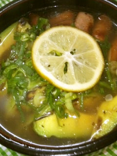 【マルちゃん正麺】アボカド醤油ラーメン-レシピのメイン写真