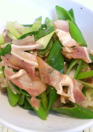 今宵の酒肴♪ミミガーのネギ塩焼き-レシピのメイン写真