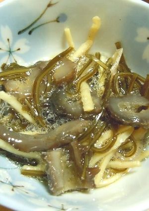 ほしなまこ　がごめ昆布の松前漬け-レシピのメイン写真