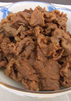 牛肉の甘辛煮-レシピのメイン写真