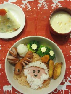 卵アレルギーの子供のクリスマス献立-レシピのメイン写真