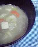 豚ゆで汁をリメイク！旨味のすい豚汁♪