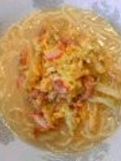 野菜のチーズ炒めのせラーメン❤-レシピのメイン写真