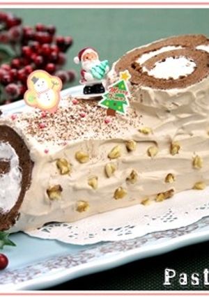 クリスマス＊ブッシュ・ド・ノエル-レシピのメイン写真