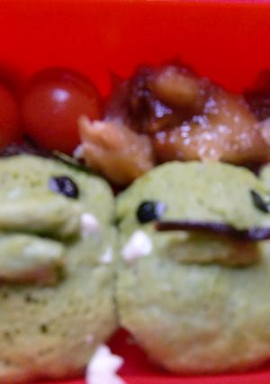 たまごっち　くちぱっち　親子　キャラ弁　-レシピのメイン写真