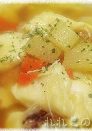 ★洋風潮汁★オニカサゴのサフランスープ-レシピのメイン写真