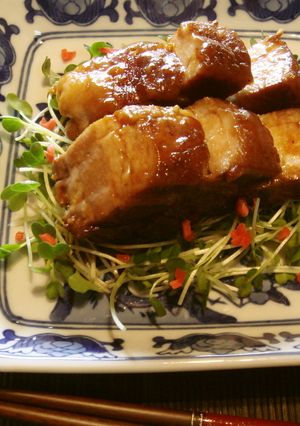 圧力鍋de★我が家の定番・豚の角煮★-レシピのメイン写真