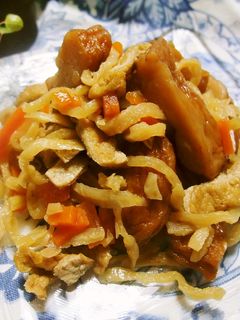 旨み凝縮切干大根&油揚げ&薩摩揚げの煮物-レシピのメイン写真
