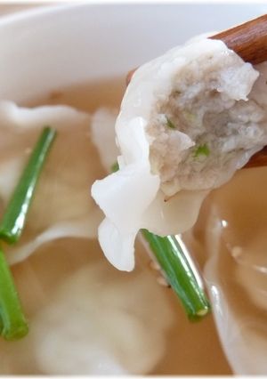お鍋やスープ、使い方色々！ワニ水餃子-レシピのメイン写真
