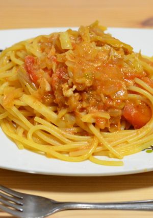 簡単・本格トマトソースパスタ-レシピのメイン写真