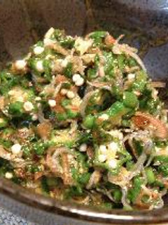 デリの味☆オクラとじゃこの和え物-レシピのメイン写真