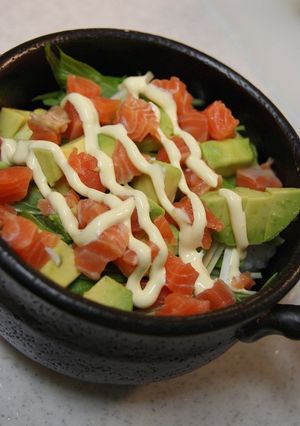 デパ地下味！サーモン＆アボカド丼-レシピのメイン写真