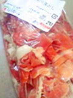 豚の薄切り肉 の冷凍保存方法-レシピのメイン写真
