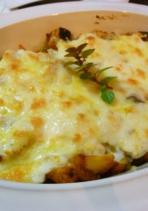 かぼちゃとひき肉のグラタン-レシピのメイン写真