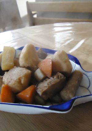 田舎の煮物♪根菜たっぷりおいしいよ-レシピのメイン写真