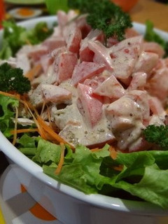 鶏胸肉のサラダ仕立て♪トマトマヨソースで-レシピのメイン写真