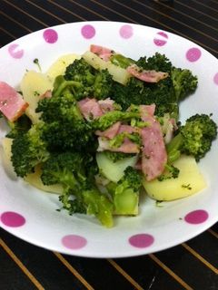 じゃがいも&ブロッコリーのコンソメ炒め☆-レシピのメイン写真