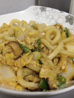 カルボナーラ5%の焼うどん-レシピのメイン写真