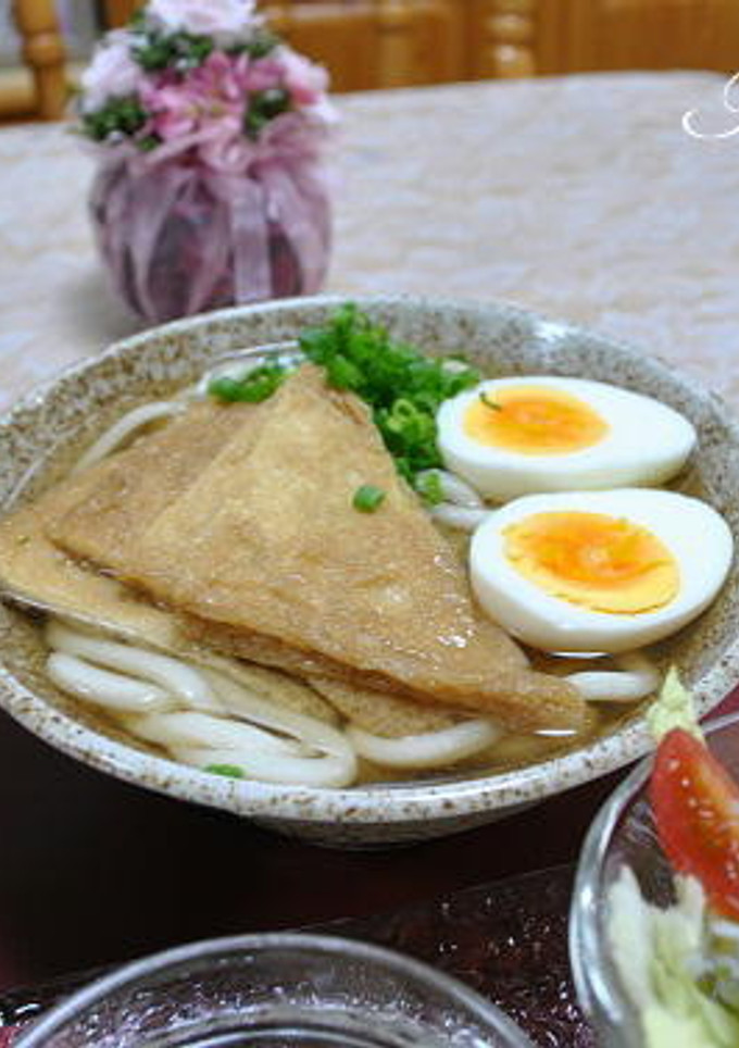 簡単美味しい　きつねうどん-レシピのメイン写真