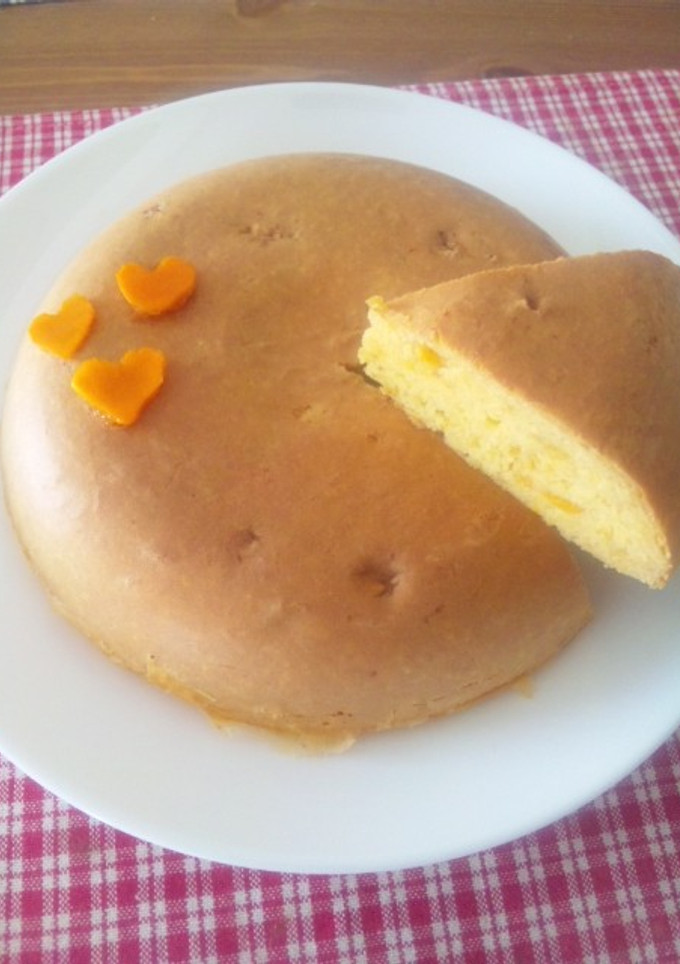炊飯器で簡単完熟柿のケーキ-レシピのメイン写真