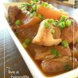 赤身も柔らかい豚大根のコッテリ甘辛角煮♡