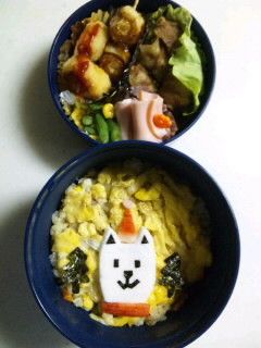 パパ用クリスマスキャラ弁『お父さん』-レシピのメイン写真