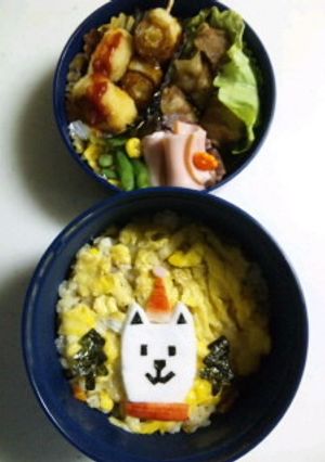 パパ用クリスマスキャラ弁『お父さん』-レシピのメイン写真