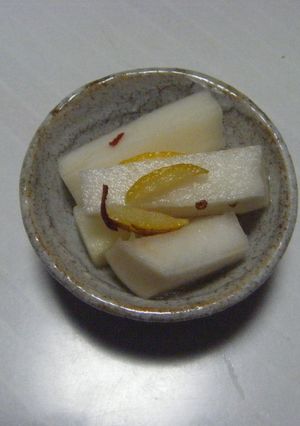 ●ゆず風味　あっさり大根の漬物●-レシピのメイン写真
