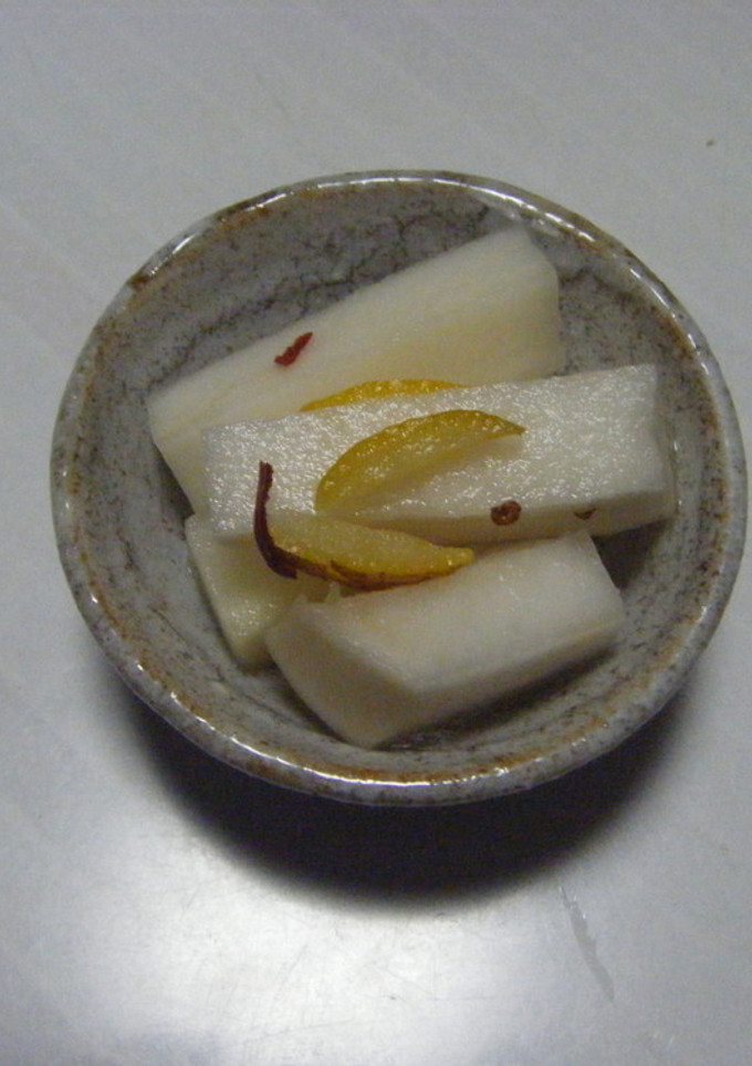 ●ゆず風味　あっさり大根の漬物●-レシピのメイン写真