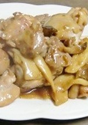 エリンギの風味が活きる、チキンの炒め煮-レシピのメイン写真