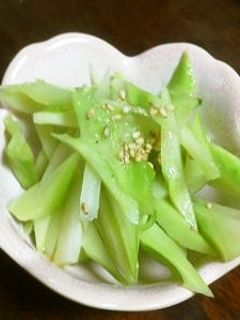 ✿ブロッコリーの芯で簡単ナムル風✿-レシピのメイン写真