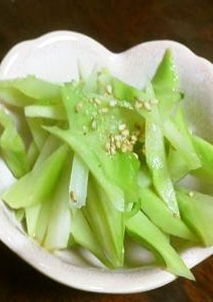 ✿ブロッコリーの芯で簡単ナムル風✿-レシピのメイン写真