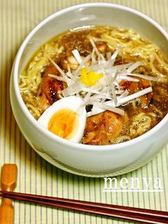 柚子チキンの和風醤油ラーメン-レシピのメイン写真