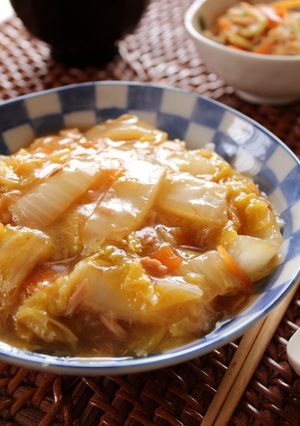 白菜とツナの簡単&節約♪中華丼-レシピのメイン写真